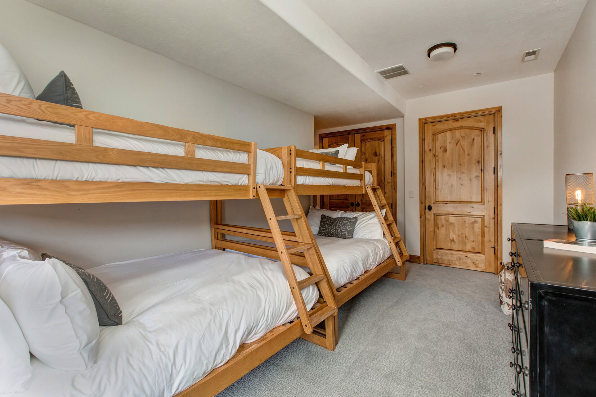 Bunk Room with Two Twin over Full-size Bunk Beds and Access to the Full Shared Bath 3