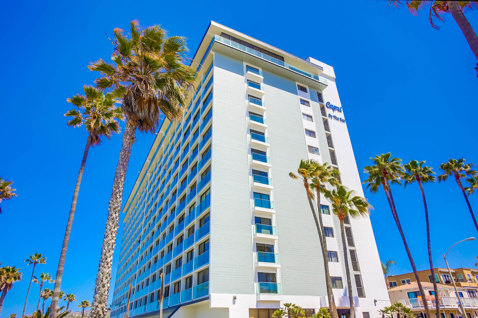 Welcome to Capri by the Sea, the only oceanfront high rise in Pacific Beach
