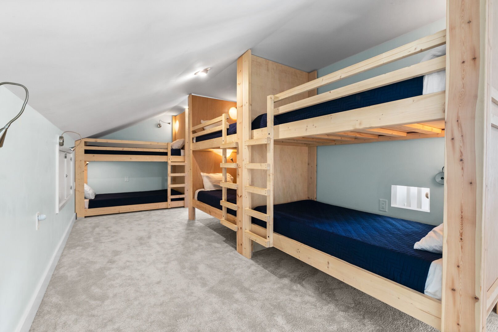 2 Sets of Bunk Twin Bunks and 2 Sets of XL Twin Bunks - Third Floor