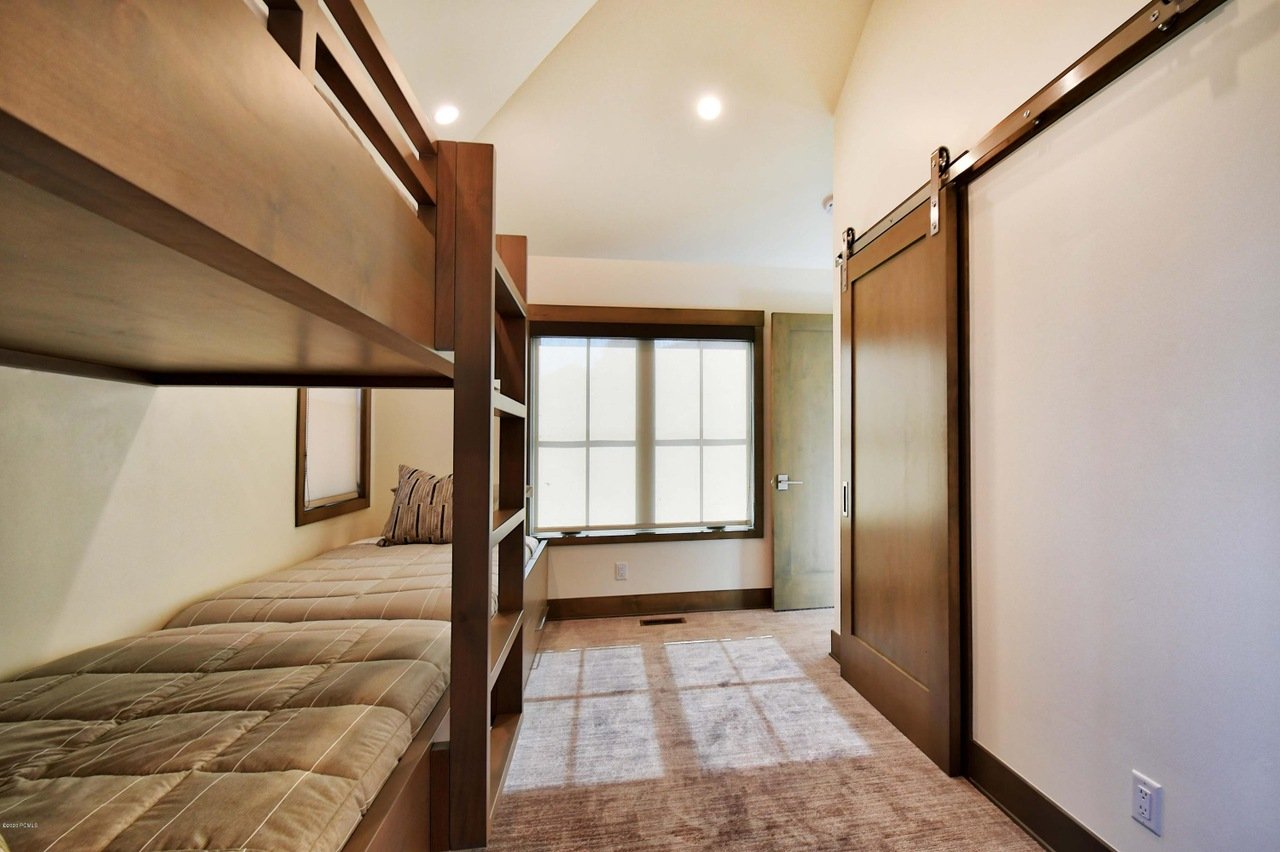 Bedroom 3 - Twin over Twin Bunk Beds and a Twin Bed, HD TV with Roku, and Private Bath