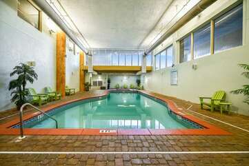 Indoor pool at Shores