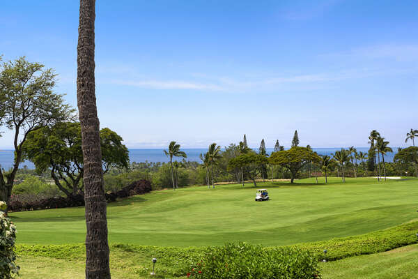 View of the 17th Hole of the Kona Country Club Golf Course