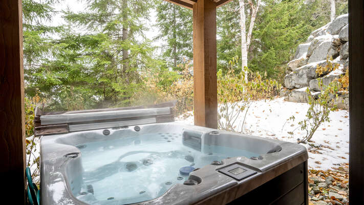 Private Hot Tub, Accessed From 2nd Bedroom