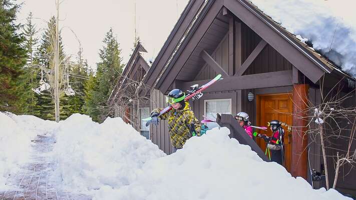 Ski In, Ski Out Onto Blackcomb Mountain, Steps From Your Door