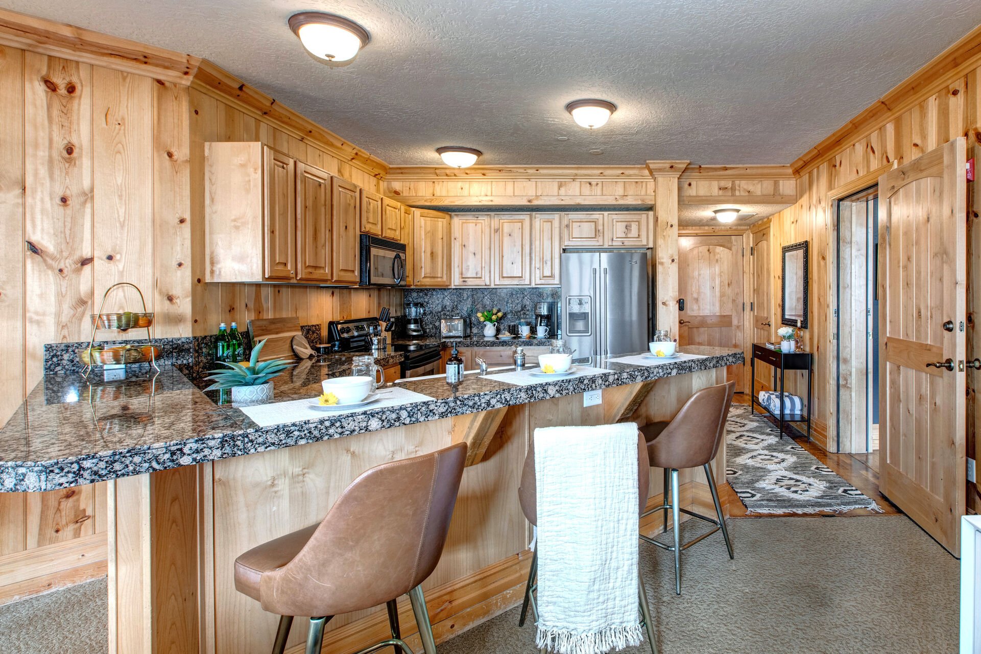 Kitchen Bar Seating for Three