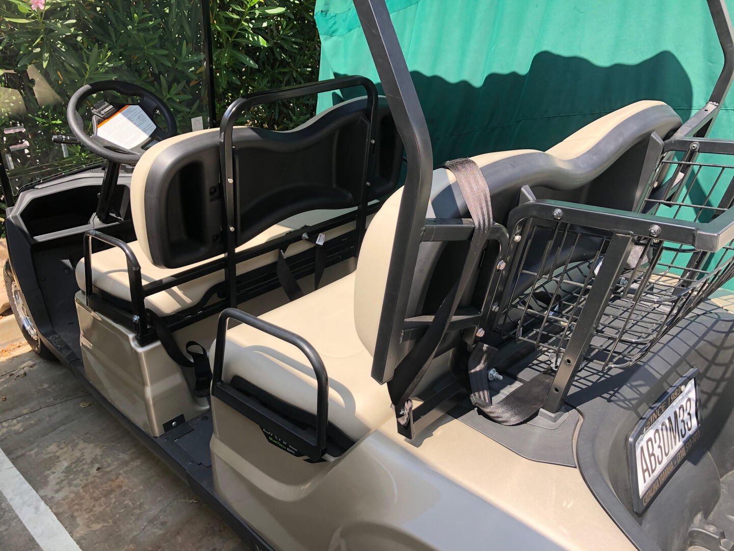 We provide a golf cart for your stay to explore Avalon