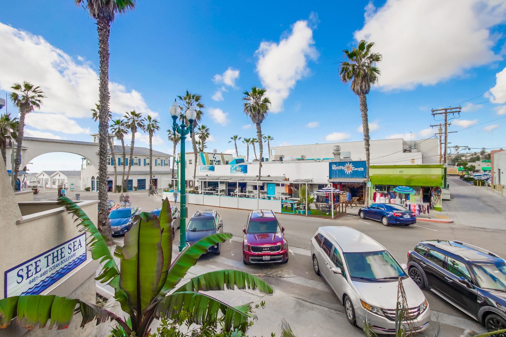 See the Sea is located right by Crystal Pier in Pacific Beach!