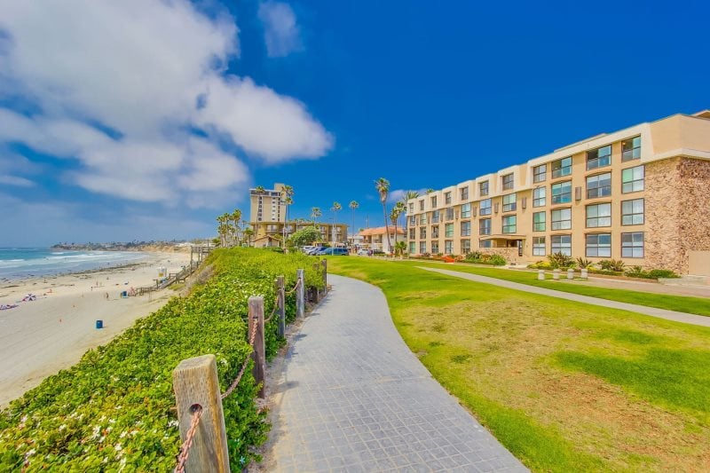 Welcome to Ocean Point Vacation Rentals, an oceanfront building located on the Pacific Beach/ Mission Beach boardwalk!