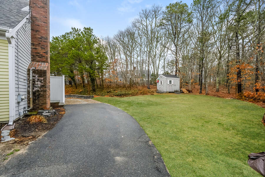 Driveway at -46 Har-Wood Ave Harwich- Cape Cod- New England Vacation Rentals   