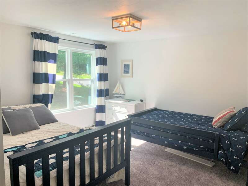 Twin / Full beds in Bedroom #2 - 21 Moon Compass Lane Sandwich Cape Cod - New England Vacation Rentals