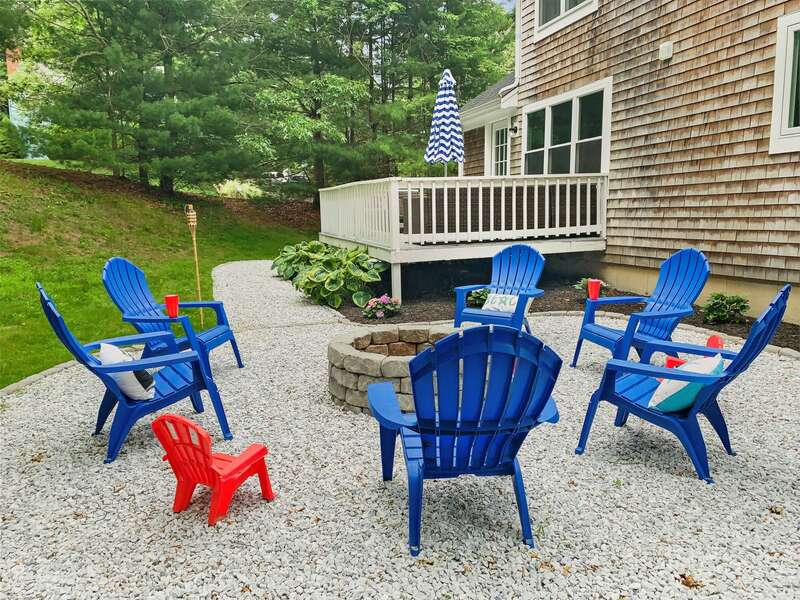 Welcome to Moon Compass Escape!  Fire pit fun for the whole family - even the littles! - 21 Moon Compass Lane Sandwich Cape Cod - New England Vacation Rentals