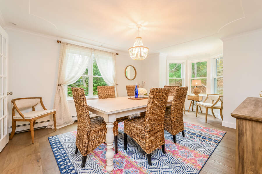 Dining room - 21 Moon Compass Lane Sandwich Cape Cod - New England Vacation Rentals