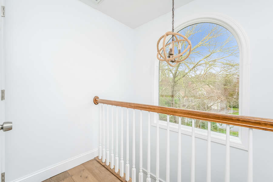 Awesome views from second floor landing - 21 Moon Compass Lane Sandwich Cape Cod - New England Vacation Rentals