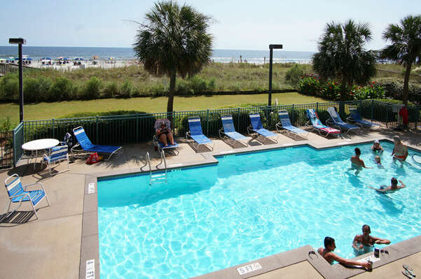 Verandas 509 - vacation condo in Ocean Drive Beach, North Myrtle Beach | pool 3 | Thomas Beach Vacations