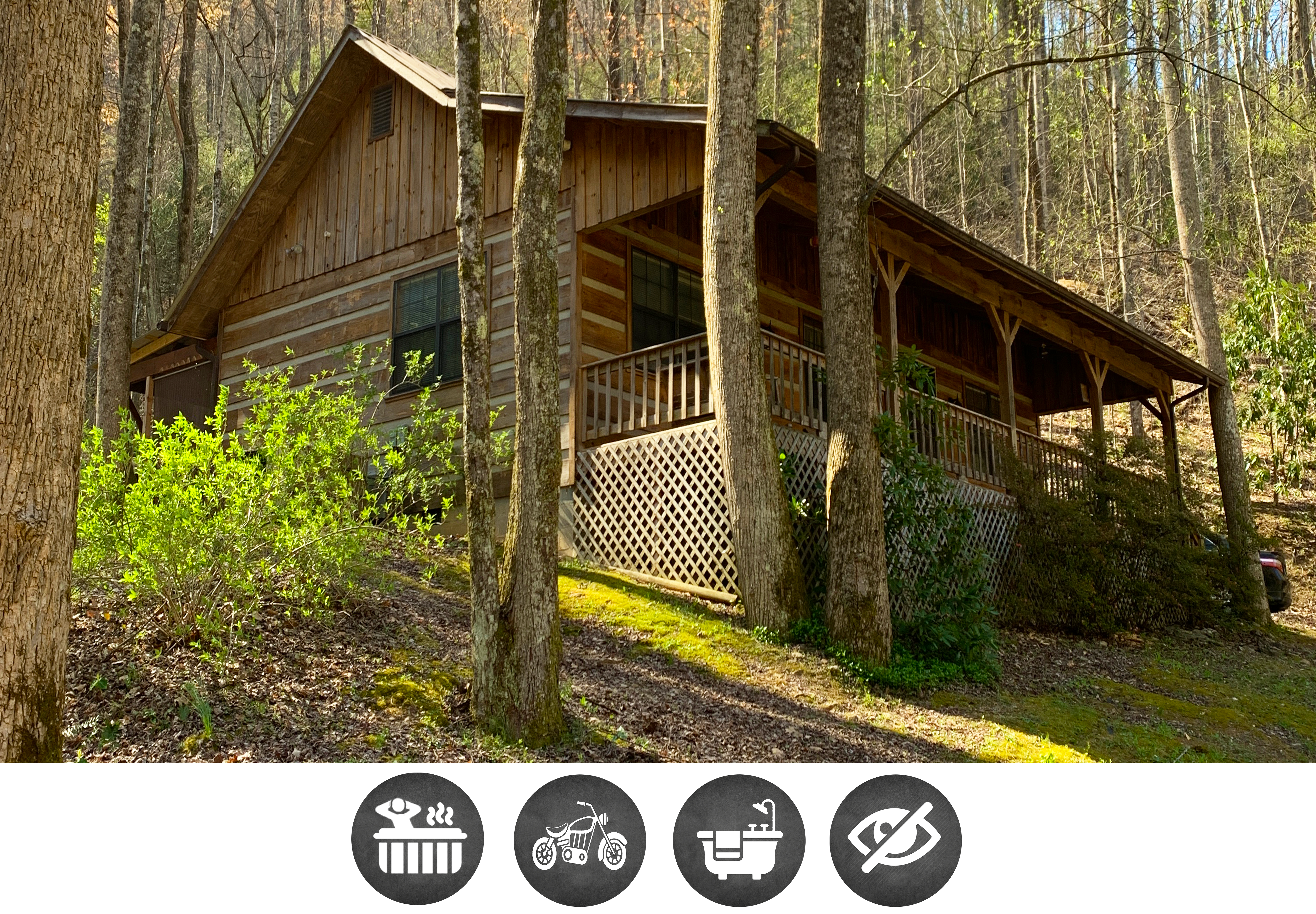 Little Mountain Hideaway - Grill / Hot tub / Secluded / Creek View