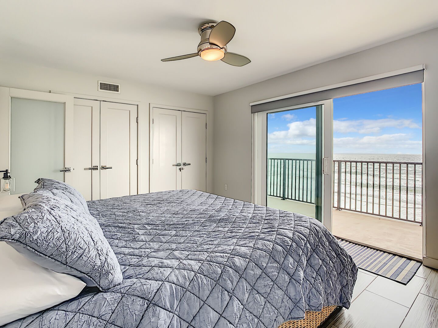 Master bedroom in our New Smyrna Beach FL Rental