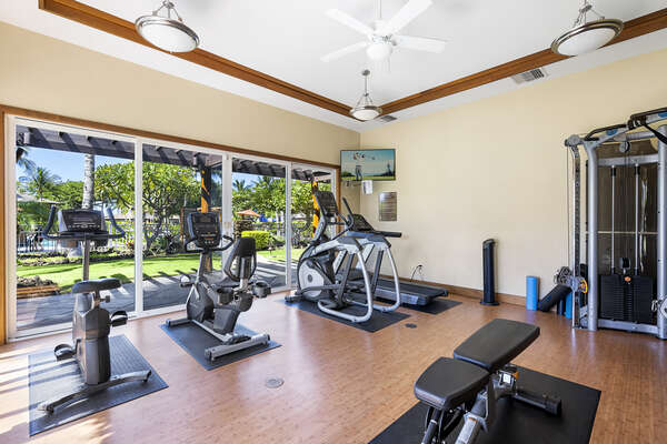 Fitness Facility at Golf Villas at Mauna Lani