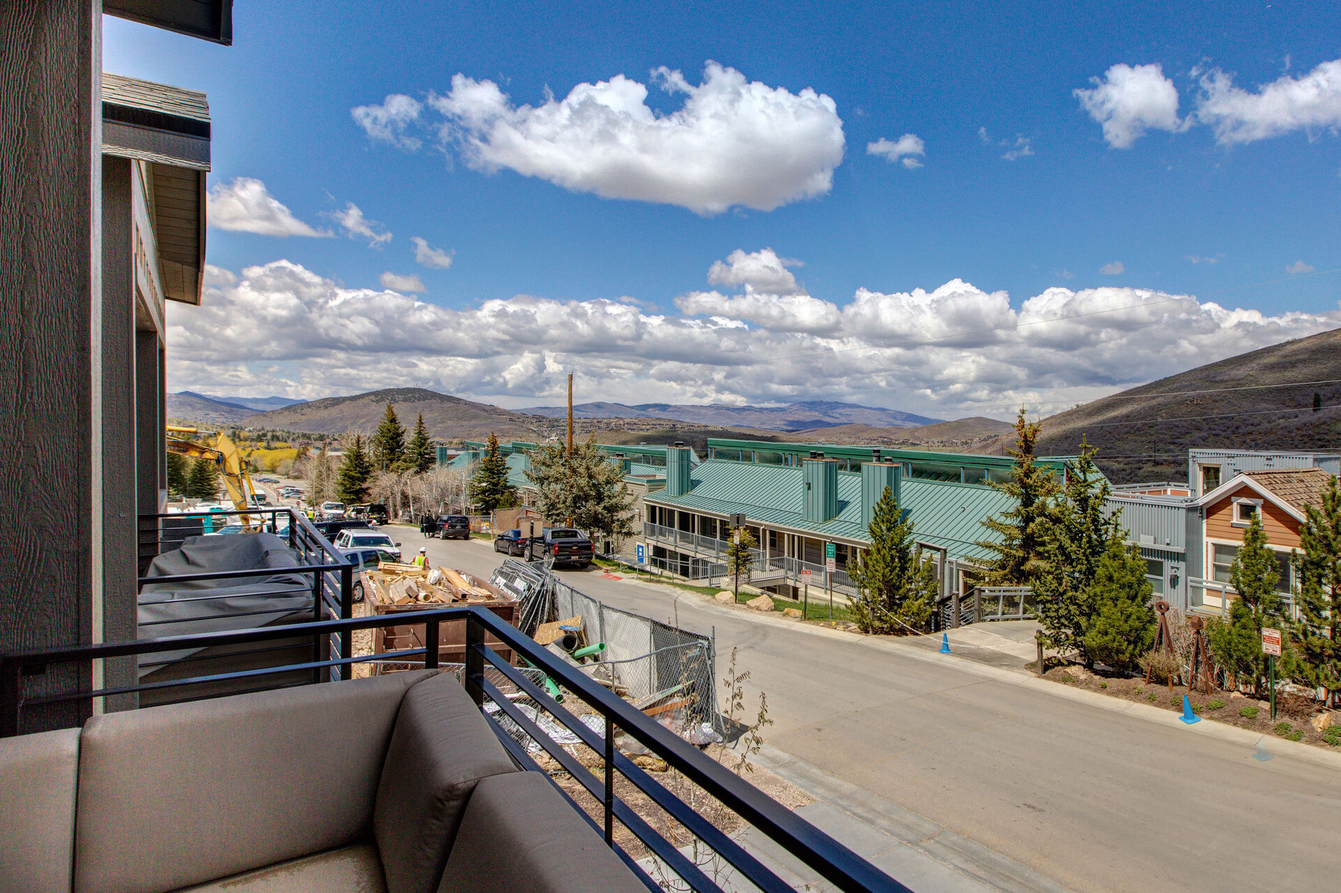 Second Level Private Deck with stunning views of Park City