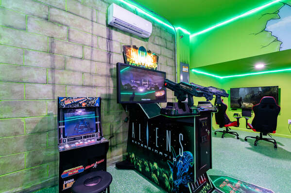 Amazing games room