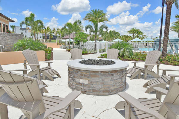 On-site amenities: Fire pit seating