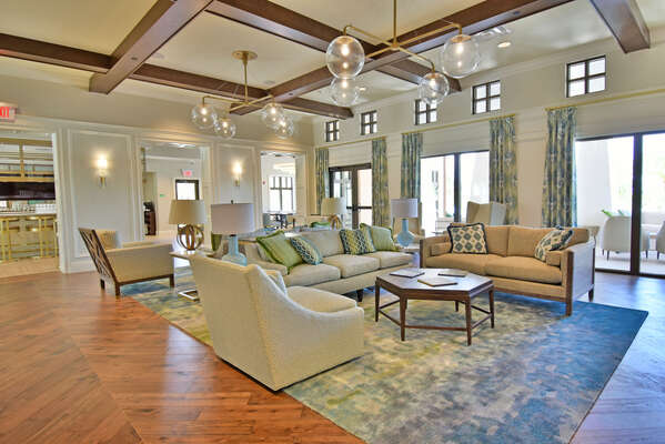 On-site amenities: Comfortable gathering room