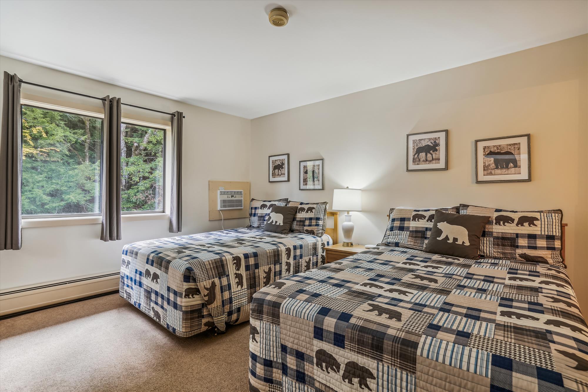 Double beds