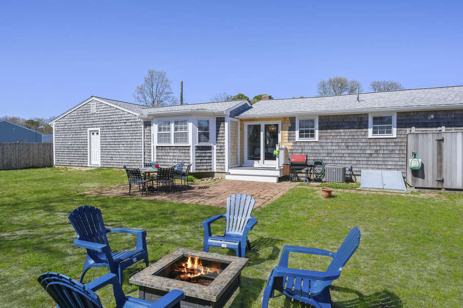 Fire pit for s'mores and ghost stories! - 7 Cutter Lane West Yarmouth Cape Cod - New England Vacation Rentals