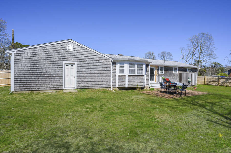 So much back yard space! - 7 Cutter Lane West Yarmouth Cape Cod - New England Vacation Rentals