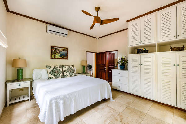 Bring everything you need for a comfortable stay in Bedroom #3.