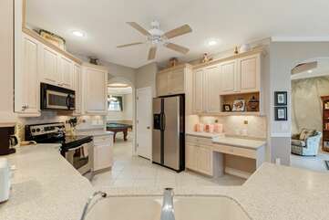 private kitchen vacation rental