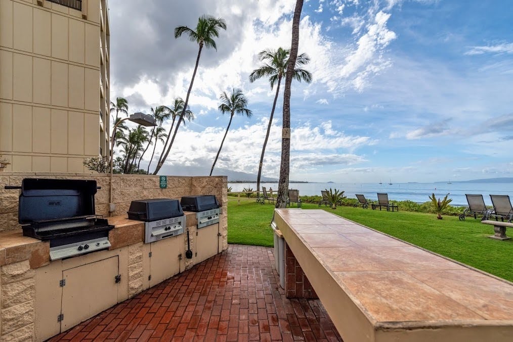 BBQ area with a view!