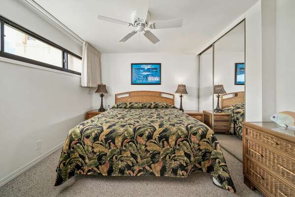 Plenty of storage for your personal belongings.