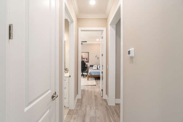 Hallway to Guest Bedrooms