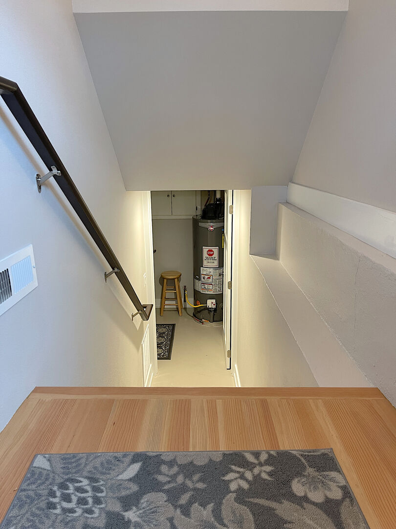 stairway to Laundry room