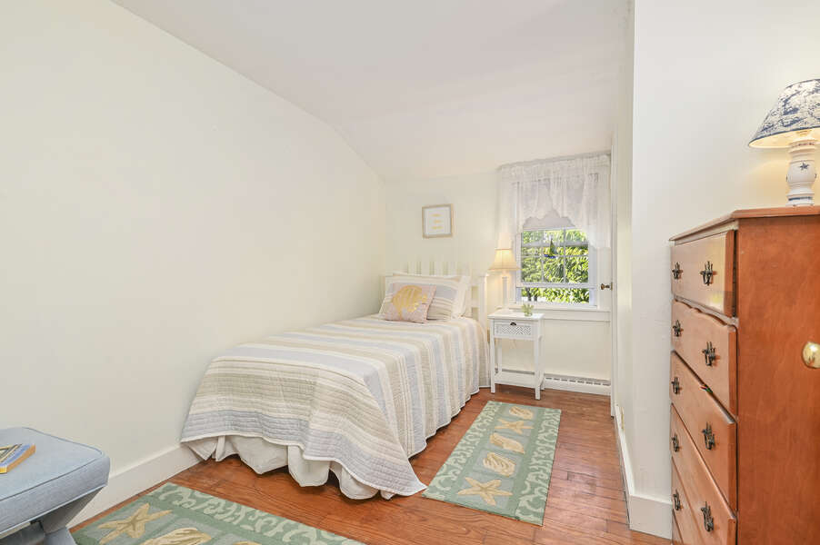 Bedroom #5 Twin bed with dresser-21 Pine Street- Harwichport- Cape Cod- New England Vacation Rentals