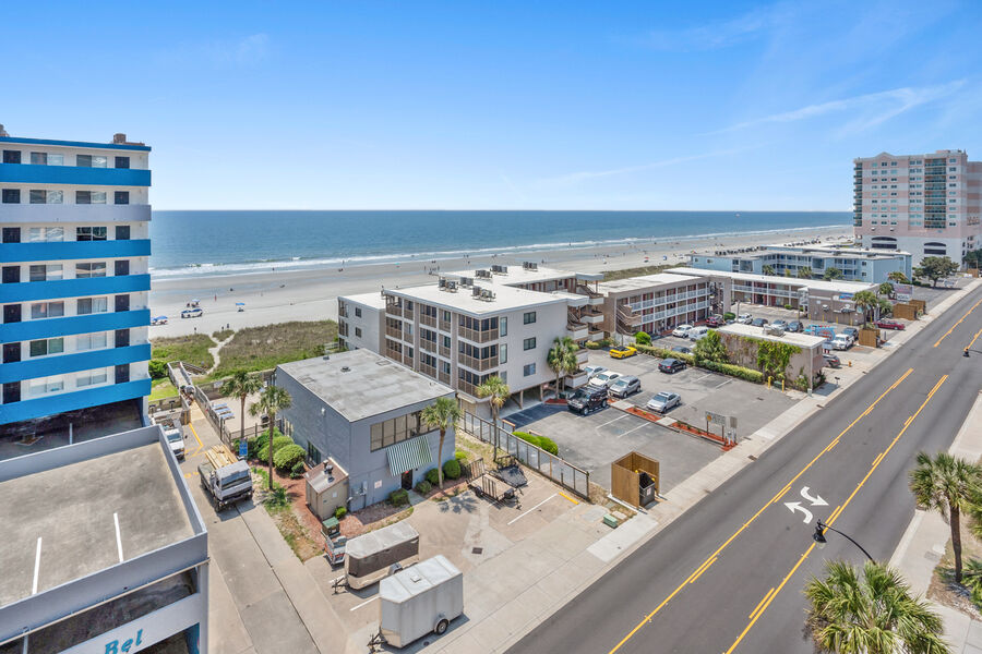Malibu Pointe 605 - ocean view vacation condo in Crescent Beach in North Myrtle Beach | ocean view from the balcony | Thomas Beach Vacations