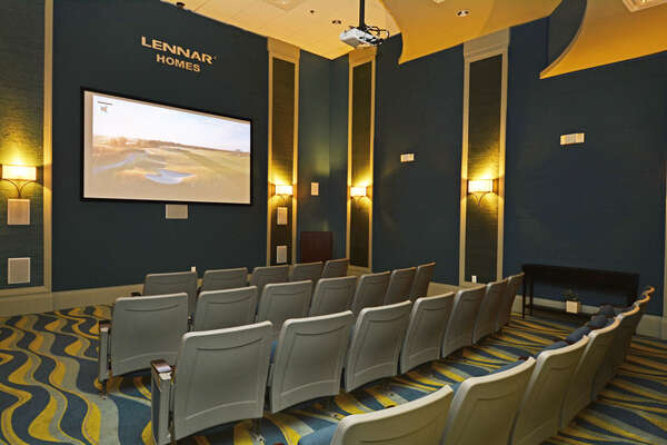 On-site amenities: Movie theater