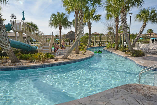 On-site amenities: Lazy river