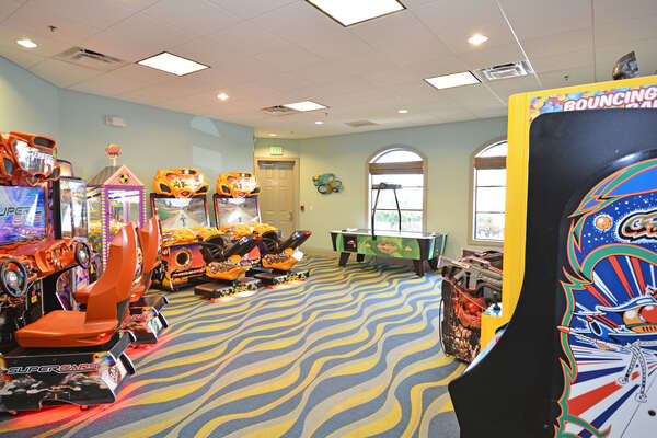 On-site amenities: Gaming arcade