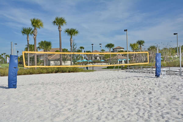 On-site amenities: Beach volleyball court
