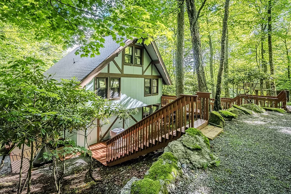 Cozy A-Frame Surrounded by Nature