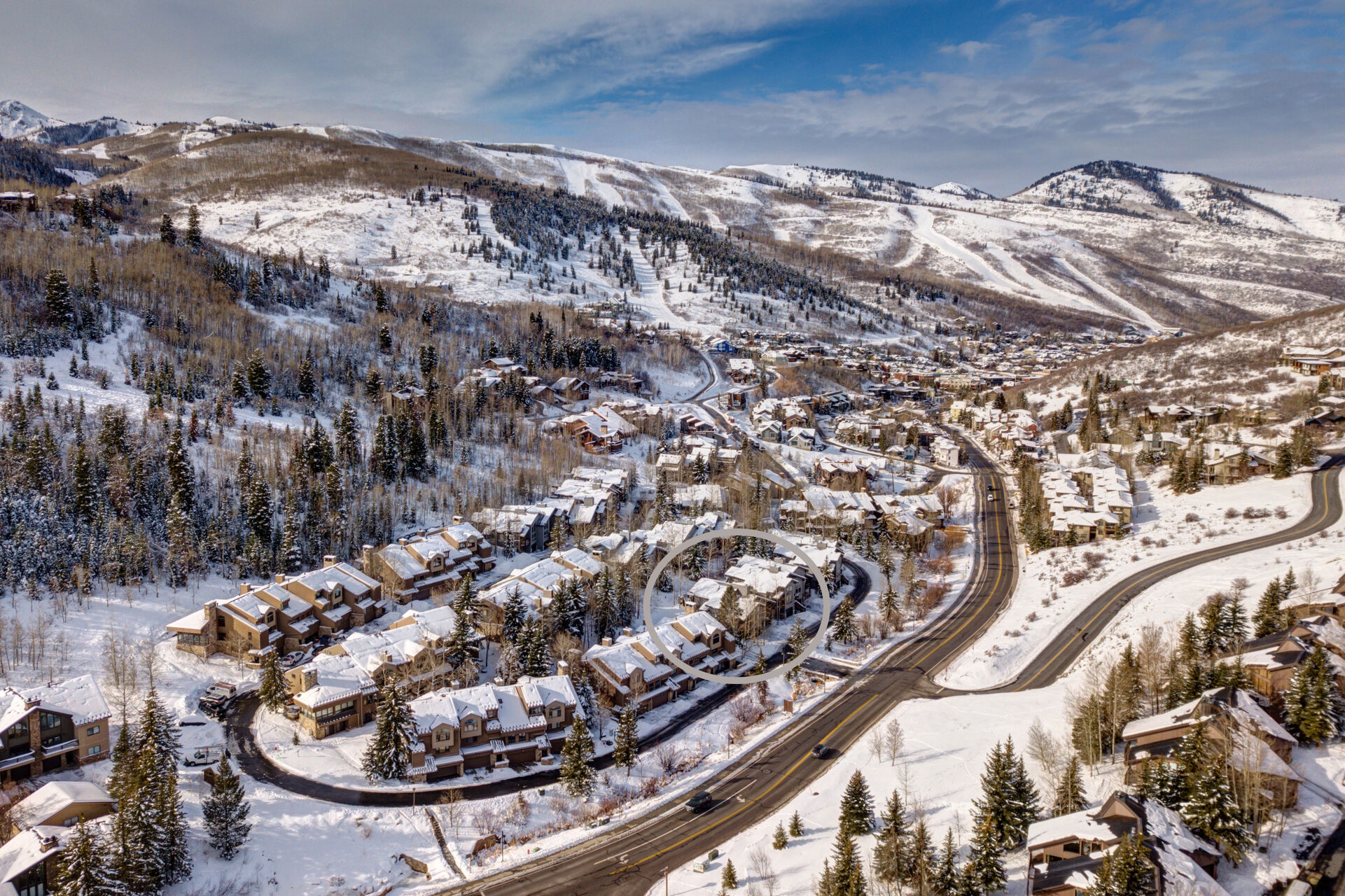 Birds Eye View of Stonebridge Circle