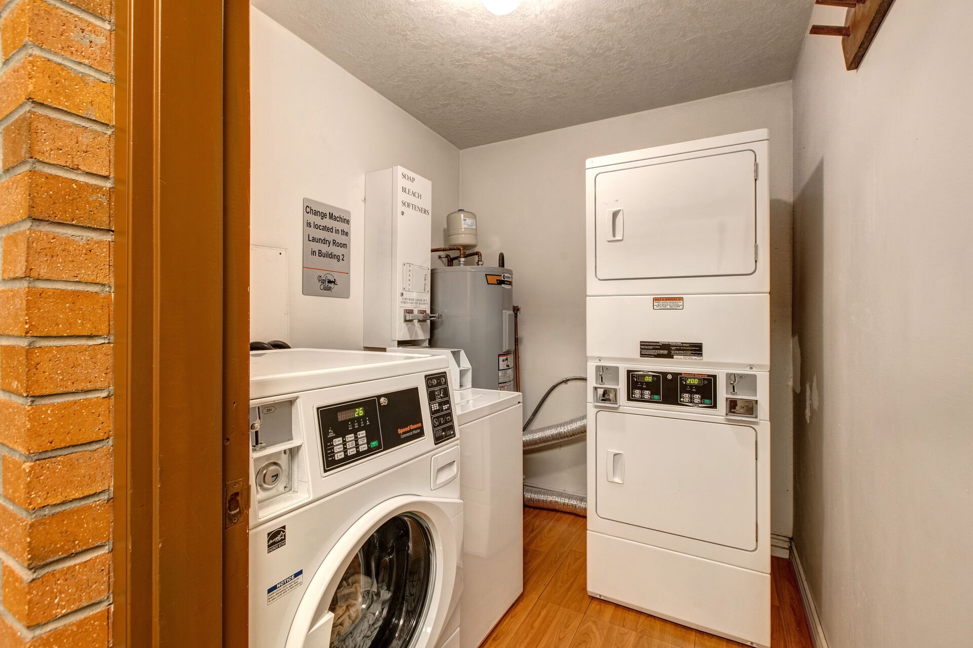 Communal Laundry Facility on-site