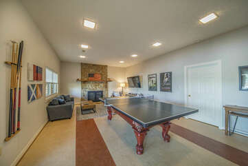 Lower Level Pool Table / Ping Pong