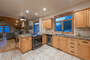 Fully Equipped Kitchen Offering Stainless Steel Appliances