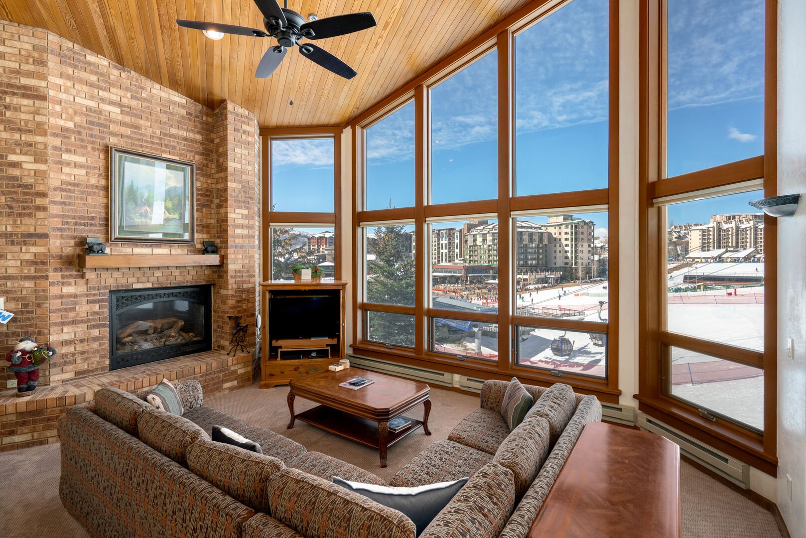 Views and location can't be beat at this Chateau Chamonix condo!!