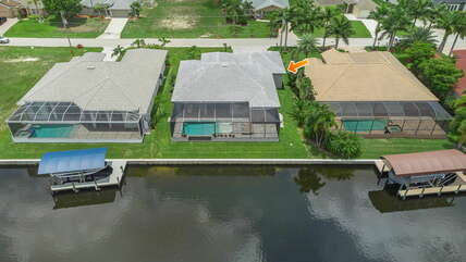 Gulf access vacation rental in Cape Coral, Florida