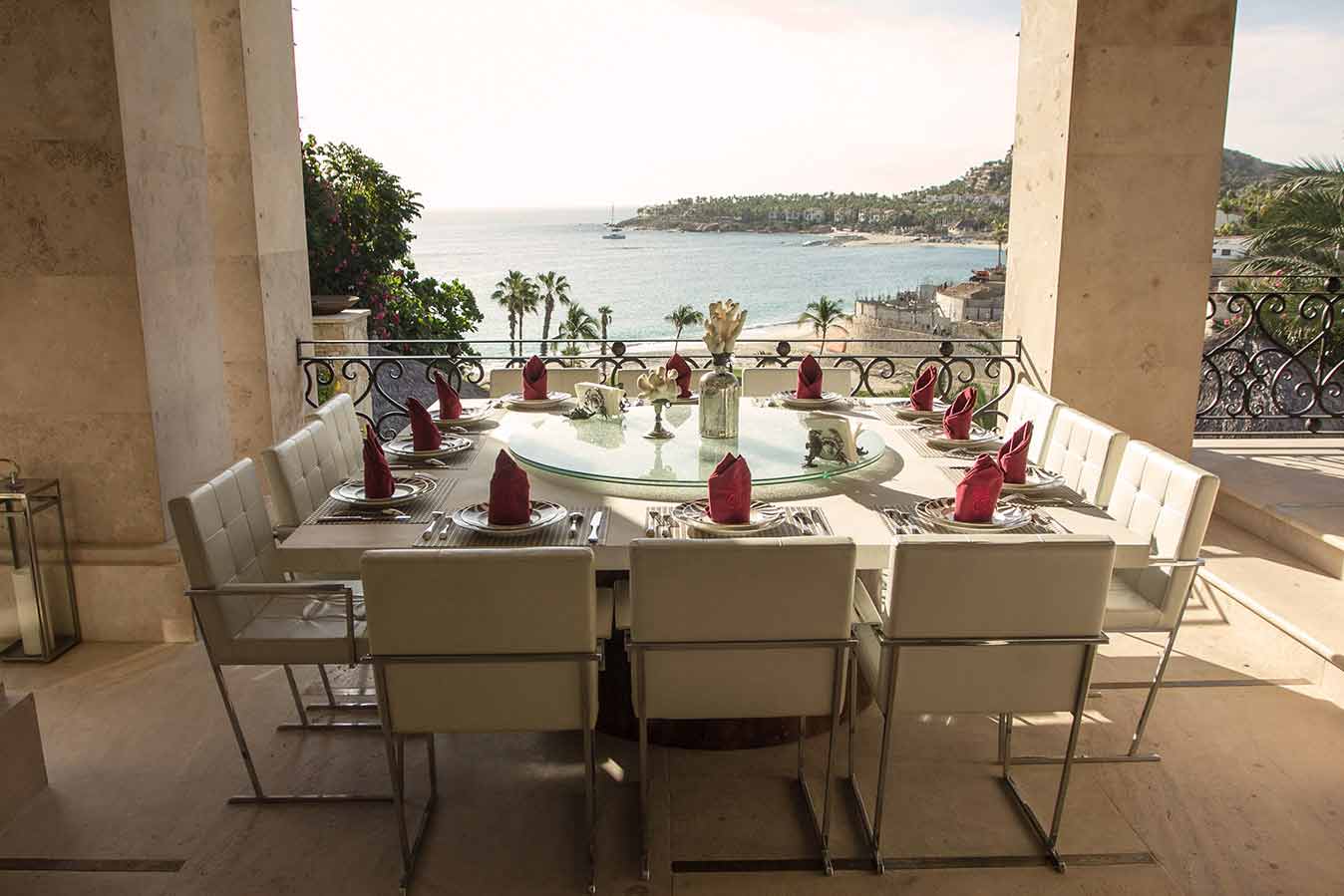 Outdoor Dining Room Table at Brisas Del Mar