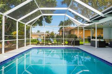 Gulf access vacation rental in Cape Coral