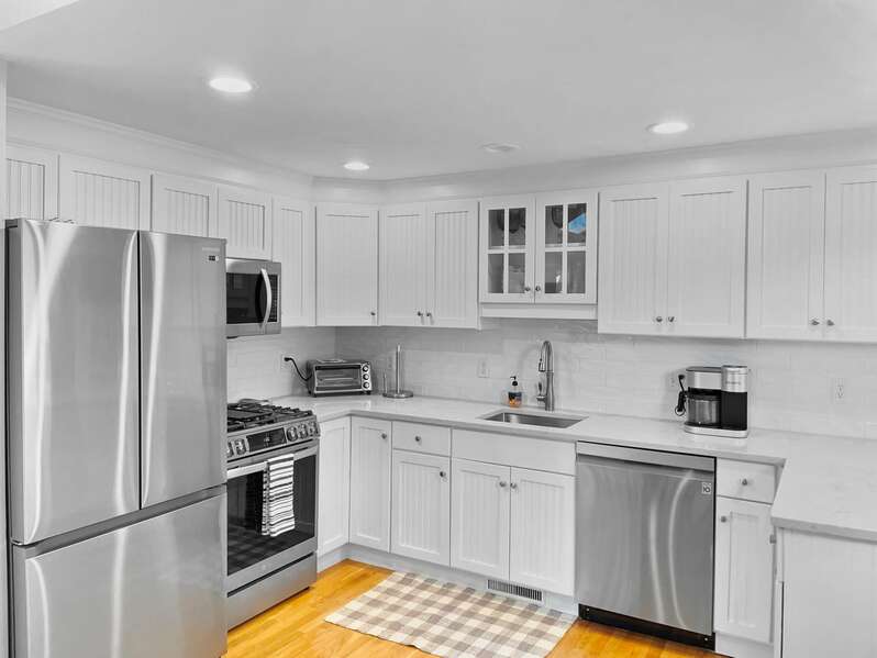 Enjoy all stainless appliances at-  26 Sea Mist Lane South Chatham Cape Cod - New England Vacation Rentals